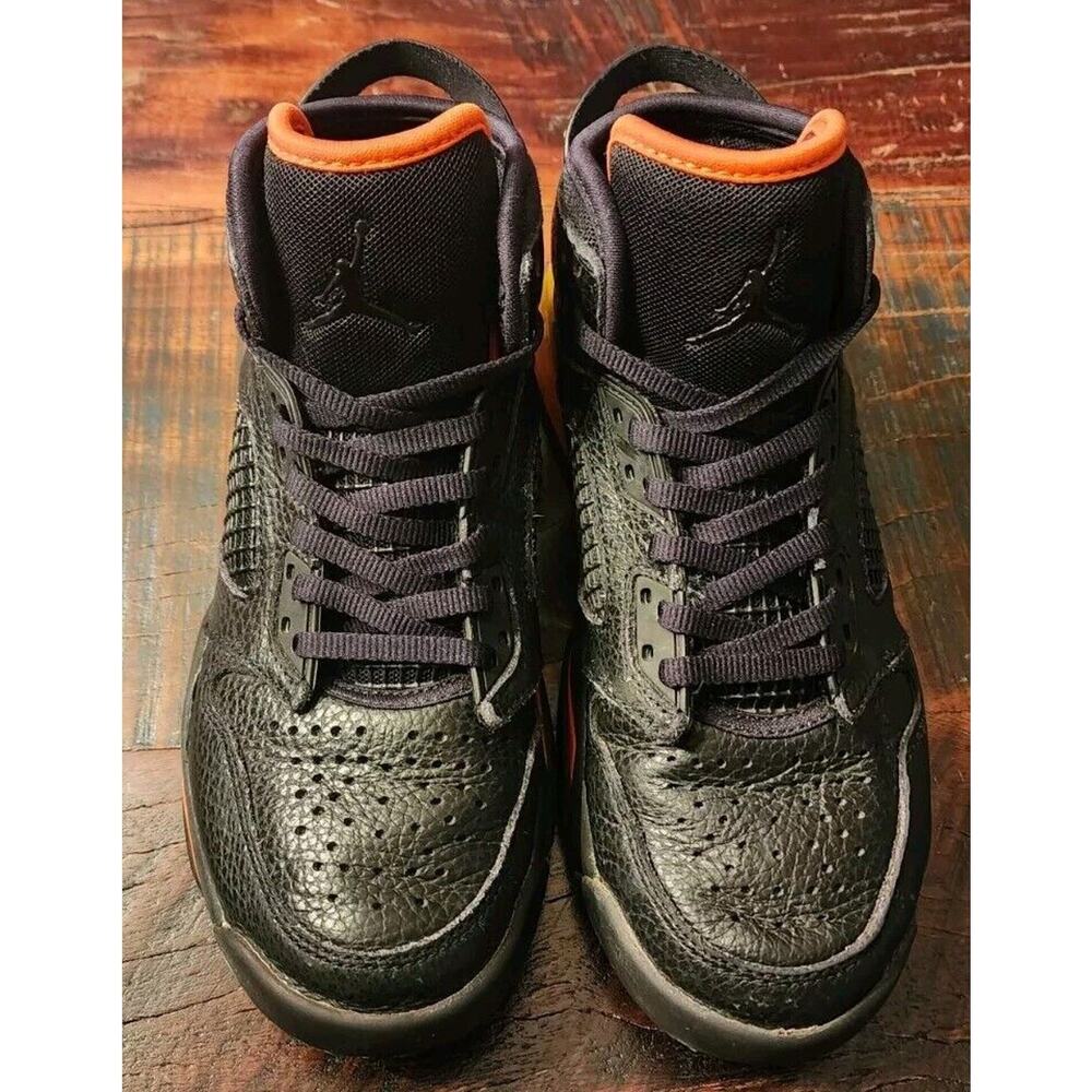 Nike Jordan Mars 270 Kids Shoes Black Orange Yellow BQ6508-009 Size 4.5Y - Picture 4 of 9